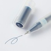 image:imageMUJI  038mm Blue Black Smooth Gel Ink Ballpoint Cap Pen 10 PiecesBlue Black