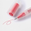 image:imageMUJI  038mm Blue Black Smooth Gel Ink Ballpoint Cap Pen 10 PiecesRed