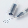 image:imageMUJI  05mm Blue Smooth Gel Ink Ballpoint Cap Pen 10 PiecesBlack  Blue Black