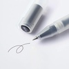 image:imageMUJI  05mm Blue Smooth Gel Ink Ballpoint Cap Pen 10 PiecesBlack