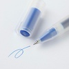 image:imageMUJI  05mm Blue Smooth Gel Ink Ballpoint Cap Pen 10 PiecesBlue
