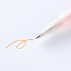 image:imageMUJI  05mm Blue Smooth Gel Ink Retractable Ballpoint Pen 10 PiecesOrange