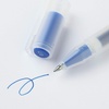 image:imageMUJI  07mm Blue Smooth Gel Ink Ballpoint Cap Pen 10 Pieces