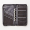 image:imageMUJI  Gray Polyester Passport Case with Pocket