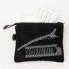 image:imageMUJI  Small Black Double Zipper Travel Case