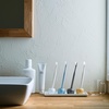 image:imageMuji Porcelain Toothbrush Stand BlueYellow