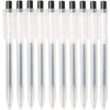 image:imageMUJI  05mm Blue Smooth Gel Ink Retractable Ballpoint Pen 10 PiecesBlack