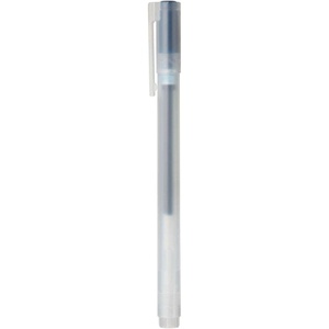 image:imageMUJI  038mm Blue Black Smooth Gel Ink Ballpoint Cap Pen 10 PiecesBlue Black
