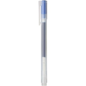 image:imageMUJI  05mm Blue Smooth Gel Ink Ballpoint Cap Pen 10 PiecesBlue