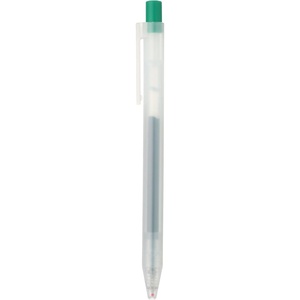 image:imageMUJI  05mm Blue Smooth Gel Ink Retractable Ballpoint Pen 10 PiecesGreen