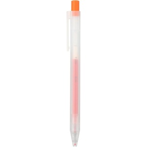 image:imageMUJI  05mm Blue Smooth Gel Ink Retractable Ballpoint Pen 10 PiecesOrange