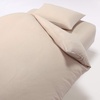 image:imageMUJI Organic Cotton Triple Gauze Fitted Sheet Beige D 140x200x1829cm