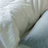 image:imageMUJI Organic Washed Cotton Fitted Sheet Ecru S 100x200x1828cm