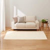 image:imageMuji Cotton Handwoven Rug Light BrownEcru