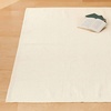 image:imageMuji Cotton Handwoven Rug Light BrownEcru