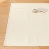 image:imageMuji Cotton Handwoven Rug Light BrownEcru