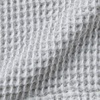 image:imageMuji Cotton Waffle Blnket  S BlueOff WhiteGrayOff White