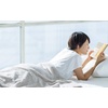 image:imageMuji Indian Cotton Blanket  S EcruLight Gray