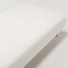 image:imageMUJI Organic Washed Cotton Fitted Sheet Ecru S 100x200x1828cm
